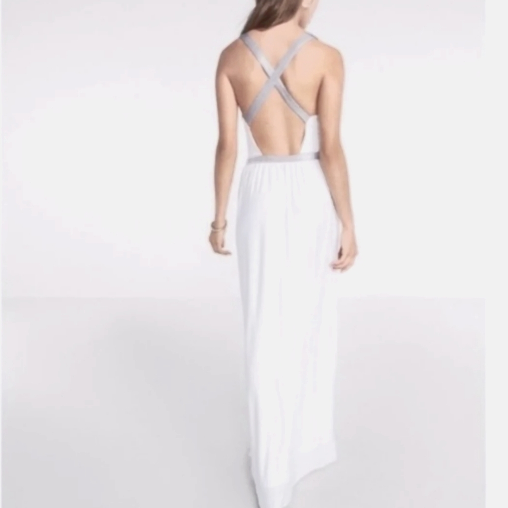 NWT white maxi